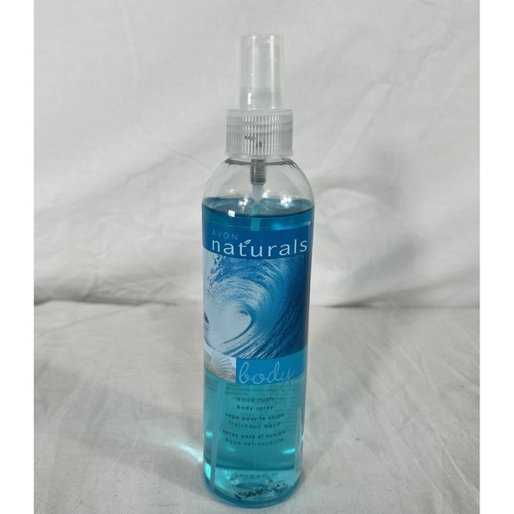 Avon Other - Avon Naturals Fragrance Mist Body Spray 8.4oz Aqua Rush Body Spray Discontinued